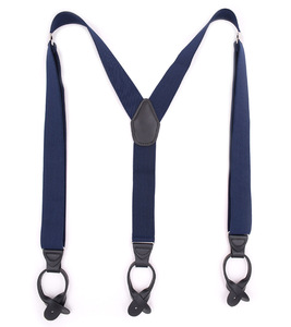Bretelles en cuir véritable élastiques de conception raffinée, best-seller <span class=keywords><strong>2018</strong></span>, personnalisées pour hommes - Product Image 2
