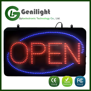 néon Lumières LED Signe Ouvert Clients Attrayant Signe Enseigne DC12V - Product Image 1