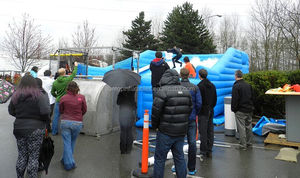 Spannende Opblaasbare Surfen Glijbaan, Opblaasbare Water Surf Glijbaan - Product Image 2