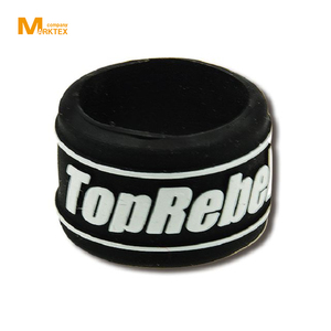 Anillos de Silicona Personalizados con Logotipo Grabado/En Relieve, Opciones de Color Pantone, Tamaños Personalizables, Marca MTX, Rosa/Verde/Rojo - Product Image 5