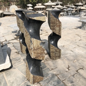 <span class=keywords><strong>Pierre</strong></span> de basalte naturelle, décoration de paysage, naturelle - Product Image 2