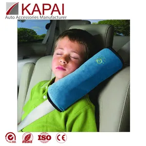 Funda de seguridad para coche, cinturón de seguridad, almohadilla de hombro, almohada para cinturón de seguridad para coche para niños