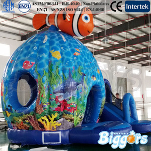 dessin animé gonflable bounce château avec <span class=keywords><strong>toboggan</strong></span> - Product Image 6