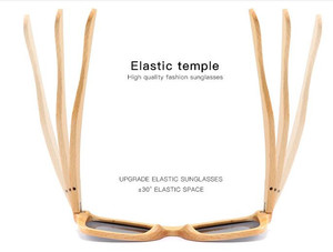 <span class=keywords><strong>Gafas</strong></span> de <span class=keywords><strong>sol</strong></span> polarizadas de bambú, lentes de una pieza, UV400, madera, 2023 - Product Image 6