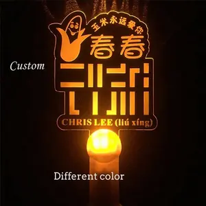 Hot Sale Custom Logo Konzert Led Light Stick, Party Wireless Led Leuchtstäbe wiederauf ladbar