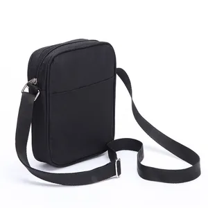 Su geçirmez küçük naylon Crossbody omuz Messenger iş çantası erkekler için