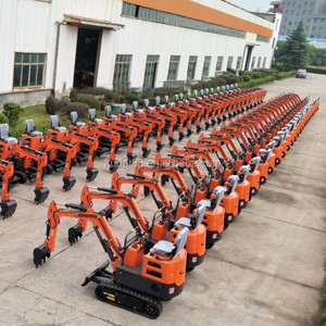 Mini excavatrice Offre Spéciale de 1 tonne 8.6kw machine à creuser moteur Changchai <span class=keywords><strong>Toshiba</strong></span> cylindre hydraulique type chenille garantie de 1 an - Product Image 5