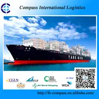 Gratis container verzending van China naar Barranquilla Colombia oceaan expediteur