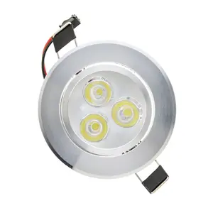 STL LED دوونلايتس 3 واط 6 واط 9 واط السقف راحة النازل المطبخ الحمام التحديثية أسفل أضواء led الإضاءة