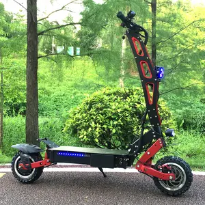 11 pollici SUV Ruote 5600w Fat Tire Scooter Elettrico con il Nuovo Sistema di Smorzamento per Uomo Grasso