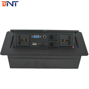 <span class=keywords><strong>Prise</strong></span> de <span class=keywords><strong>courant</strong></span> multimédia escamotable pour table de réunion, <span class=keywords><strong>courant</strong></span> nominal 16A, 2 prises AC - Product Image 5