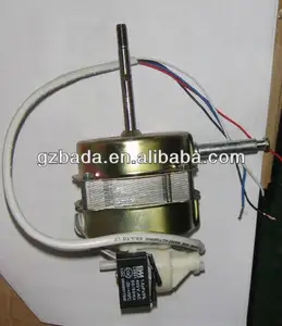 Motor de ventilador eelétrico, motor de ventilador de cobre 45w com capacitor