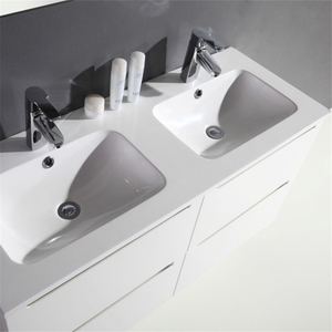 Alibaba barato tienda europea mueble bajo lavabo mueble de baño vanidad <span class=keywords><strong>con</strong></span> Mable superior - Product Image 3