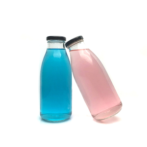 500 ml claro leche y agua bebida botella de <span class=keywords><strong>vidrio</strong></span> con tapa hermética - Product Image 1