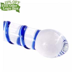 Ücretsiz özel kutu-yeni cam değnek Pyrex kalın Dildos <span class=keywords><strong>Penis</strong></span> Lady Witht çin fabrika düşük fiyat - Product Image 3