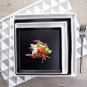 Bán Buôn Cho Nhà Hàng AB Lớp Sứ Mờ Đen Tấm Vuông - Product Image 1