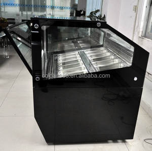 Pantalla <span class=keywords><strong>congelador</strong></span> gelato escaparate congelación helado refrigerador temperatura única funda <span class=keywords><strong>horizontal</strong></span> - Product Image 2