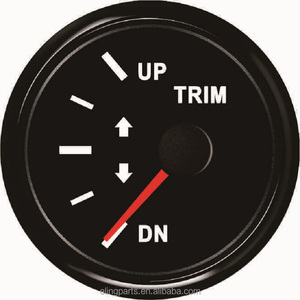 2 "Marine Garniture Jauge Mètre 0-190ohm UP-DN 9-32 V Avec Rétro-Éclairage - Product Image 3