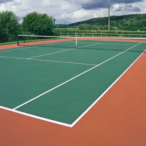 10 Năm Bảo Hành Sân Tennis Flooring Cover Chất Liệu