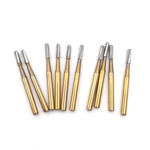 Nha Khoa FG 1958 Break Crown Cắt Kim Loại Cacbua Burs Với Mạ Vàng - Product Image 1