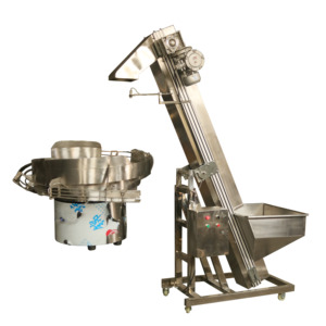 Bouchon de bouteille de détergent à lessive en lotion Mangeoire à <span class=keywords><strong>bol</strong></span> vibrant + Chargeur à bande incliné - Product Image 1