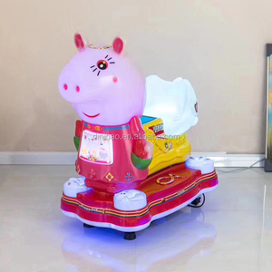 Commerci all'ingrosso di divertimento Peppa pig ragazzi interessanti giorno felice altalena kiddie rides kiddie rides macchina - Product Image 1