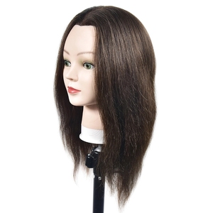 Testa di Manichino Dream.Ice per Donna con Capelli Umani Indiani Non-Remy da 16 Pollici, Lisci e Setosi, per Taglio e Intrecciatura - Product Image 2