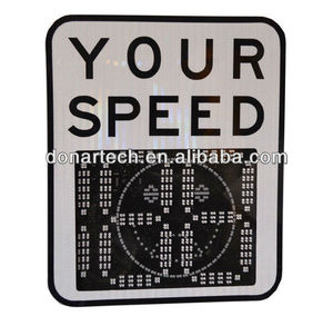 Solar Sign với kiểm soát tốc độ giao thông statistics chức năng - Product Image 3