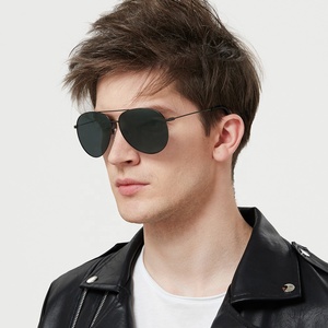 <span class=keywords><strong>Occhiali</strong></span> <span class=keywords><strong>da</strong></span> <span class=keywords><strong>Sole</strong></span> Classici Polarizzati Personalizzati con Montatura in Metallo a Doppio Ponte e Aste <span class=keywords><strong>Sottili</strong></span>, Popolari nel 2019 - Product Image 1