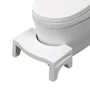 Tabouret de toilette pliable en plastique, de haute qualité