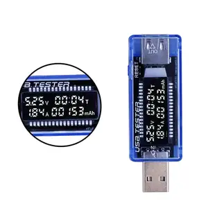 LCD USB QC2.0 Bộ Sạc Công Suất Hiện Tại Máy Đo Điện Áp Cho Ngân Hàng Điện Thoại Di Động Giảm 15%