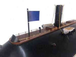 Modelo a Escala de la Flota Americana CSS Virginia, Edición Limitada, Modelo de Barco Hecho a Mano, Regalo - Product Image 3
