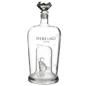 700ml Su Ordine Vino Bottiglie di Vetro Vodka - Product Image 1