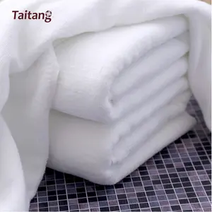 Prix d'usine en gros serviette blanche serviette de bain en coton extra épais serviette d'hôtel