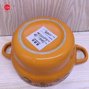 Créatif couleur émaillée en céramique en relief bol à soupe Offre Spéciale - Product Image 2
