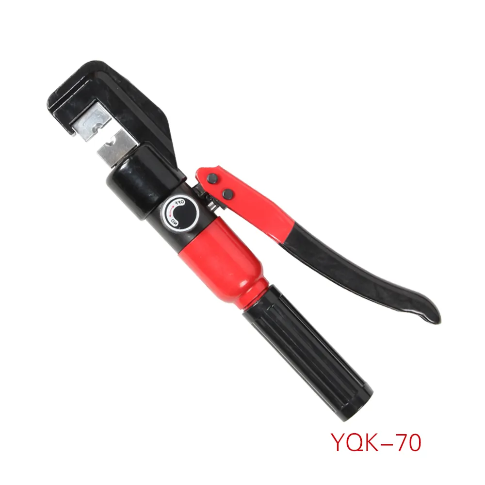 Alicate hidráulico manual yqk-70 cabo lug, ferramenta de friso hidráulica