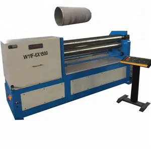 W11-6X1500 Manual Mechanical Steel Roller-bending Machine