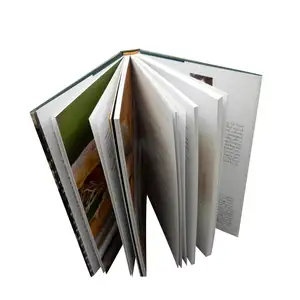 Book Printing Company Full Color Hardcover Book Custom Cookbook Printing