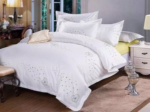 Di buona qualità in cotone 400TC eco-friendly solido europeo e stile americano di qualsiasi dimensione <span class=keywords><strong>biancheria</strong></span> da <span class=keywords><strong>letto</strong></span> per Hotel - Product Image 2