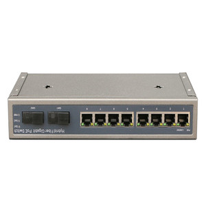 Tiêu chuẩn bảo vệ ngắn mạch 44-57V DC 52V 2.5A 2 cổng <span class=keywords><strong>Gigabit</strong></span> sợi SC <span class=keywords><strong>uplink</strong></span> 8 cổng ngoài trời PoE chuyển đổi - Product Image 2