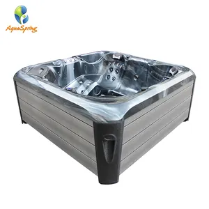 Piscina de hidromassagem para adultos, spa, área externa chinesa