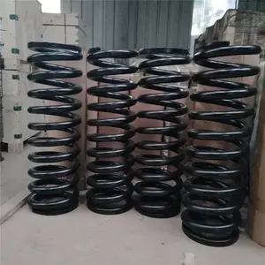 Muelles de compresión de gran diámetro de resorte grande de acero personalizados