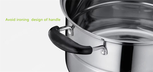 Factory Popular Design Stainless Steel <strong>Steamer</strong> Pot 28cm / Pasta <strong>Steamer</strong> - Product Image 2