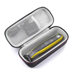 Organizador de bolsa para <span class=keywords><strong>Philips</strong></span> Norelco una hoja QP2520/90 QP2520/<span class=keywords><strong>70</strong></span> QP2630/<span class=keywords><strong>70</strong></span>-Negro - Product Image 1