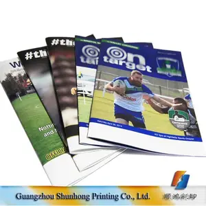 Bajo Costo De Impresión De Revistas, A3 Impresión de Revistas de Guangzhou Fábrica