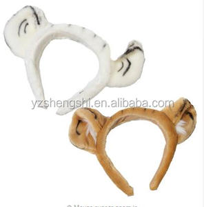 טייגר <span class=keywords><strong>paw</strong></span> זנב ראש להקת קטיפה צעצוע ילד cosplay תלבושות/קטיפה נמר זנב לילדים לשחק משחק - Product Image 4