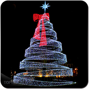 Customized Size Holiday Outdoor PVC Metal Giant <strong>Christmas</strong> <strong>Tree</strong> <strong>Top</strong> Led Star Big Metal Frame <strong>Christmas</strong> <strong>Tree</strong> - Product Image 3