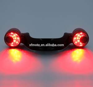 Feu arrière à LED TCMT XF2906D01-BC, clignotant, <span class=keywords><strong>barre</strong></span> pour <span class=keywords><strong>Harley</strong></span> Touring Street Road Glide 10-16 - Product Image 1