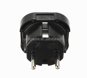 NERO Viaggi del REGNO UNITO All'ue AC Adattatori Adattatori Convertitore Spina Europa <span class=keywords><strong>Turchia</strong></span> - Product Image 4