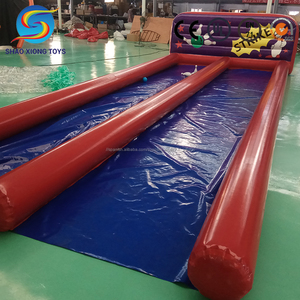 Gigante/Mini PVC inflable Bowling set con inflable <span class=keywords><strong>bolos</strong></span> carril divertido balanceo bola juego buen <span class=keywords><strong>precio</strong></span> - Product Image 1